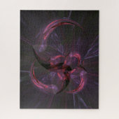 Abstrakte Dunkle Gotische Fraktal Kunst Puzzle (Vertikal)