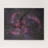 Abstrakte Dunkle Gotische Fraktal Kunst Puzzle (Horizontal)