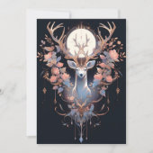 Abstrakte Dunkle Weihnachtskarten Feiertagskarte (Vorderseite)