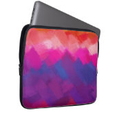 Abstrakte dynamische Farben 19 der Malerei-| Laptopschutzhülle (Vorne Rechts)