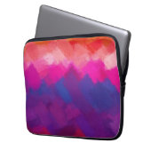 Abstrakte dynamische Farben 19 der Malerei-| Laptopschutzhülle (Vorderseite Links)