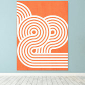 Abstrakte dynamische Rhythmen Leinwanddruck (Insitu (Holzboden))