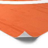 Abstrakte dynamische Rhythmen Poster (Ecke)