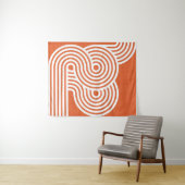 Abstrakte dynamische Rhythmen Wandteppich (Beispiel (Horizontal))