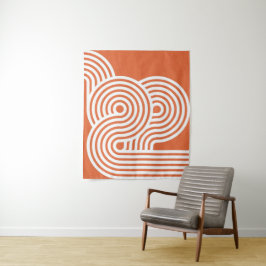 Abstrakte dynamische Rhythmen Wandteppich