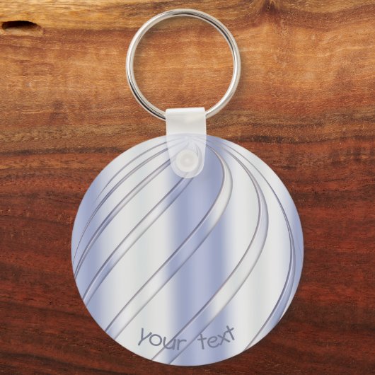 Abstrakte dynamische Spiraltextur.text. Schlüsselanhänger (Vorderseite)