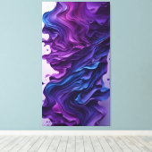 Abstrakte Ebenen Leinwanddruck (Insitu (Holzboden))