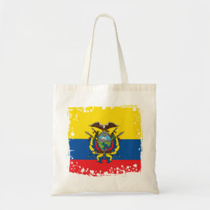 Abstrakte Ecuador-Flagge, Republik von Tragetasche