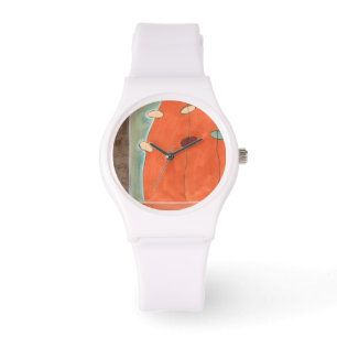 Abstrakte Eierparade von Erica J. Vess Armbanduhr