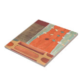 Abstrakte Eierparade von Erica J. Vess Fliese (Seite)