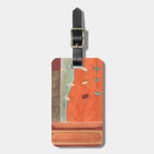 Abstrakte Eierparade von Erica J. Vess Gepäckanhänger (Vorderseite vertikal)