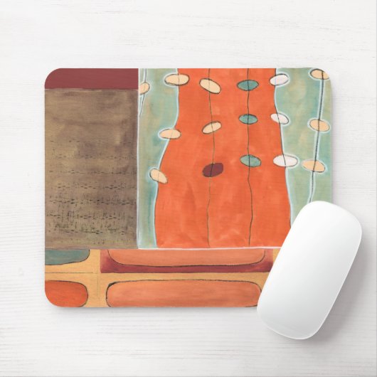 Abstrakte Eierparade von Erica J. Vess Mousepad (Mit Mouse)