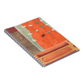 Abstrakte Eierparade von Erica J. Vess Notizblock (Rechte Seite)