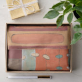 Abstrakte Eierparade von Erica J. Vess Seidenpapier (Geschenk)