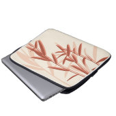 Abstrakte einfache Form Laptopschutzhülle (Vorne Knopf)