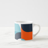 Abstrakte, einfache Formen Espressotasse (Rechts)