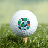 Abstrakte, einfache Formen Golfball (Insitu T-Shirt)