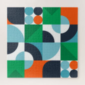 Abstrakte, einfache Formen Puzzle (Horizontal)