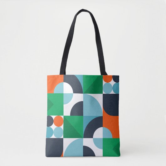 Abstrakte, einfache Formen Tasche (Vorderseite)