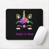 Abstrakte Einhorn-Magie-Rainbow-Farben personalisi Mousepad (Mit Mouse)