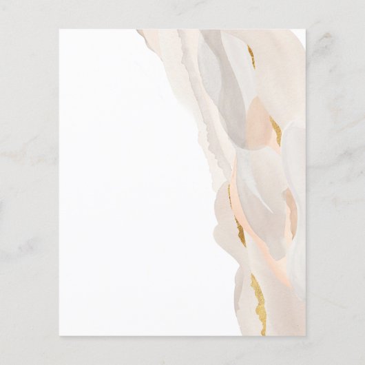 Abstrakte Einladung (Rückseite)