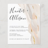 Abstrakte Einladung (Vorderseite)