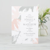 Abstrakte Einladung im Frühjahr (Stehend Vorderseite)