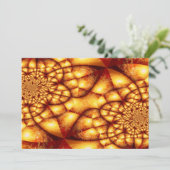 Abstrakte Einladungen (Stehend Vorderseite)