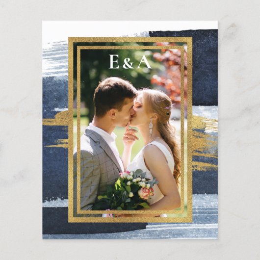 Abstrakte Einladungen zu Hochzeiten | Foto Blue Gi (Rückseite)