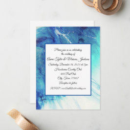 Abstrakte Einladungskarte