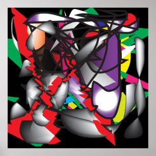 ABSTRAKTE EINS POSTER