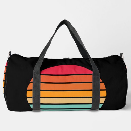 Abstrakte Einstellung Duffle Bag (Vorderseite)