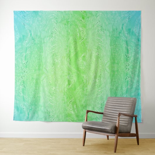 Abstrakte Eisbänder Wandteppich (Beispiel (Horizontal))