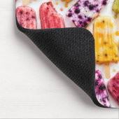 Abstrakte Eisfruchtlutscher Mousepad (Ecke)