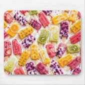 Abstrakte Eisfruchtlutscher Mousepad (Vorne)