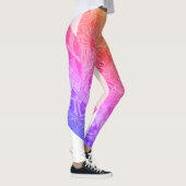 Abstrakte Elefant-Leggings Leggings (Rechts)