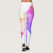 Abstrakte Elefant-Leggings Leggings (Rückseite)