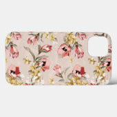 Abstrakte Elegance Blumenmuster 3 Case-Mate iPhone Hülle (Rückseite (Horizontal))