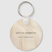 Abstrakte Elegant, einfach gestrichen Schlüsselanhänger (Vorderseite)