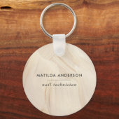 Abstrakte Elegant, einfach gestrichen Schlüsselanhänger (Vorderseite)