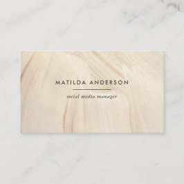 Abstrakte Elegant, einfach gestrichen Visitenkarte