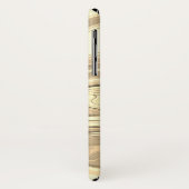 Abstrakte, elegante Fließstruktur aus flüssigem Ma Case-Mate iPhone Hülle (Hinten/Links)