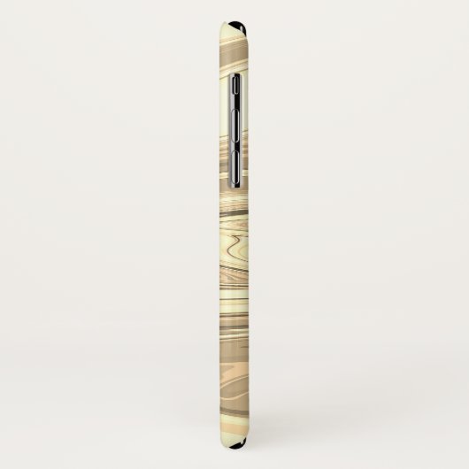 Abstrakte, elegante Fließstruktur aus flüssigem Ma Case-Mate iPhone Hülle (Hinten/Links)