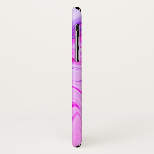 Abstrakte, elegante Fließstruktur aus flüssigem Ma Case-Mate iPhone Hülle (Hinten/Links)