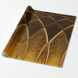 Abstrakte elegante Kunst Deko geometrisch verziert Geschenkpapier
