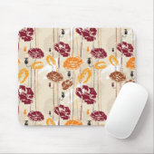 Abstrakte Eleganz Blumenmuster 4 Mousepad (Mit Mouse)
