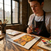 Abstrakte Eleganz Krawatte