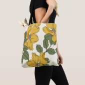 Abstrakte Eleganz mit Blumenhintergrund. Tasche (Von Nahem)