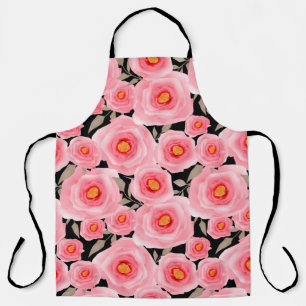 Abstrakte Eleganz nahtlos mit rosa Blüte Schürze