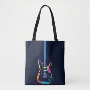 Abstrakte elektrische Gitarre Tasche